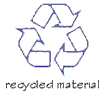 recycled material